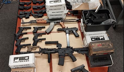 SF police seize illegal firearms, suspects arrested